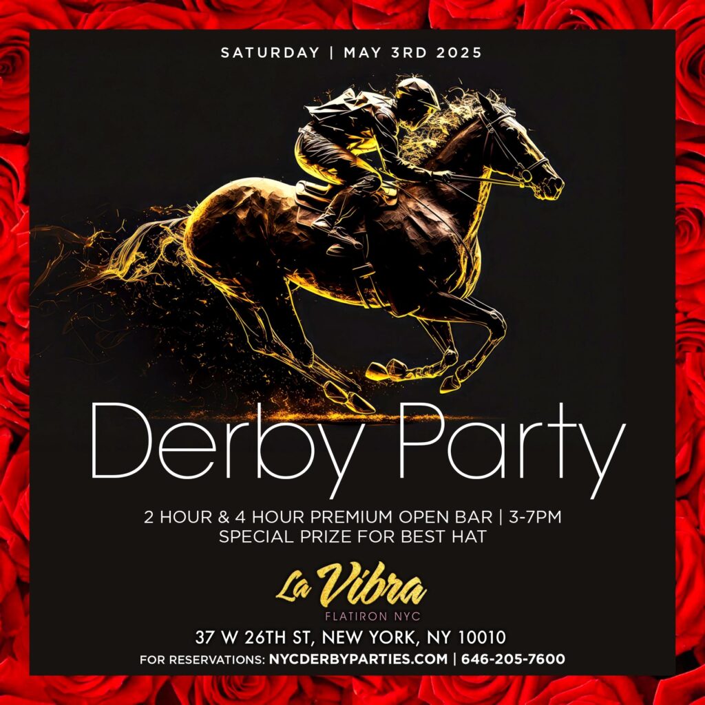 2025 kentucky derby watch party la vibra nyc